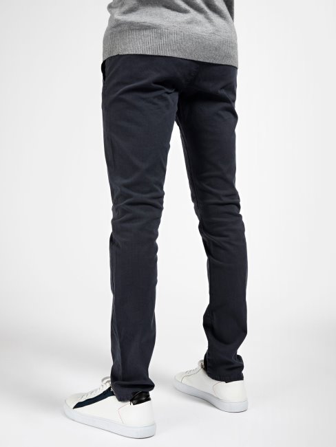 Pantalon Skinny Imprimé Sur L'ensemble Guess Bleu Multi