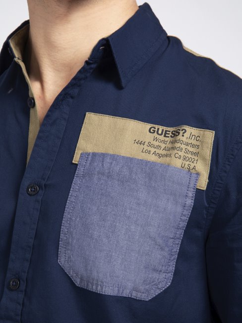 Nuisette Regular Fit Guess Bleu Multi