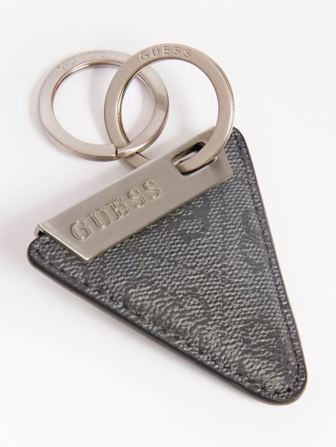 Porte-clés Logo Vezzola 4g Noir Guess