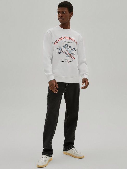 Tendance Sweat Blanc Avec Logo Sur Le Devant Nouvelle Tendance
