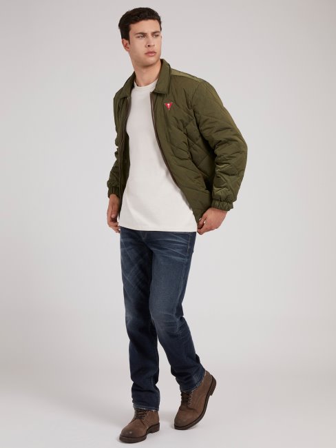 Veste Matelassée Verte Guess