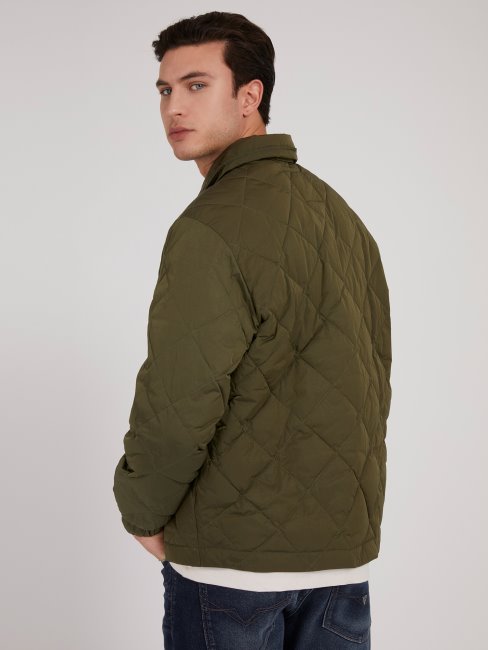 Veste Matelassée Verte Guess