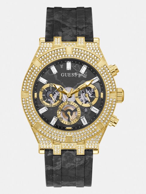 Montre Multifonction Cristal Guess Blanche