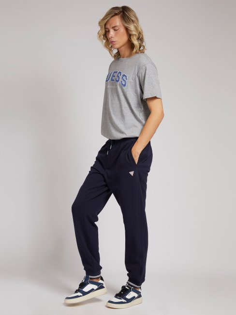 Tee Shirt Gris Logo Devant Guess