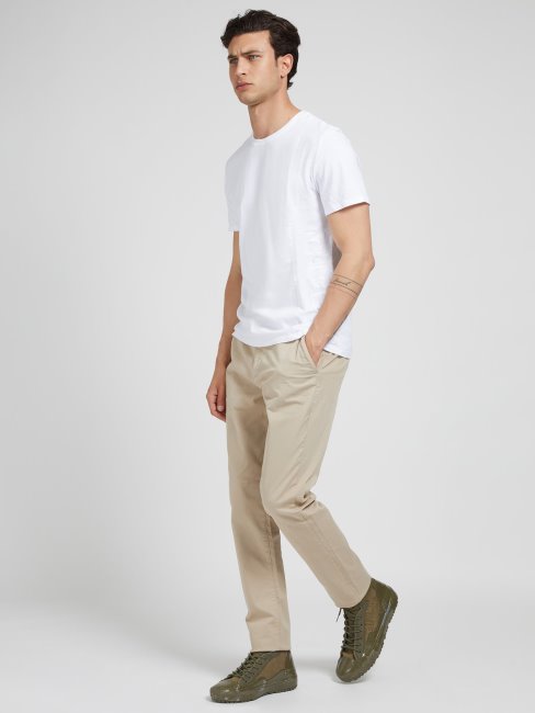 Tee Shirt Guess Logo Blanc