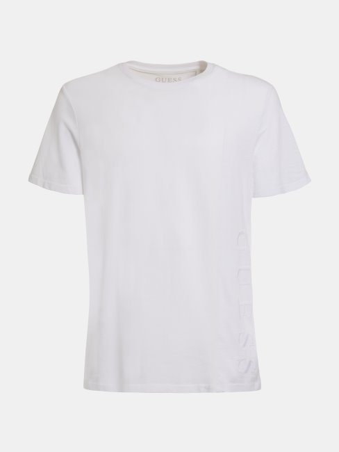 Tee Shirt Guess Logo Blanc