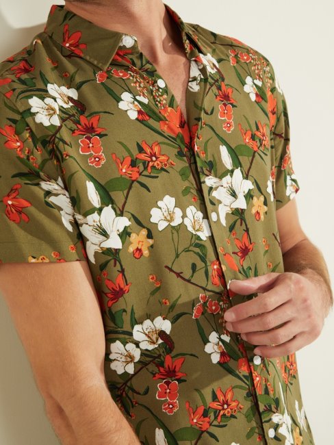 Guess Floral Fantasy Chemise à Imprimé Floral All-over