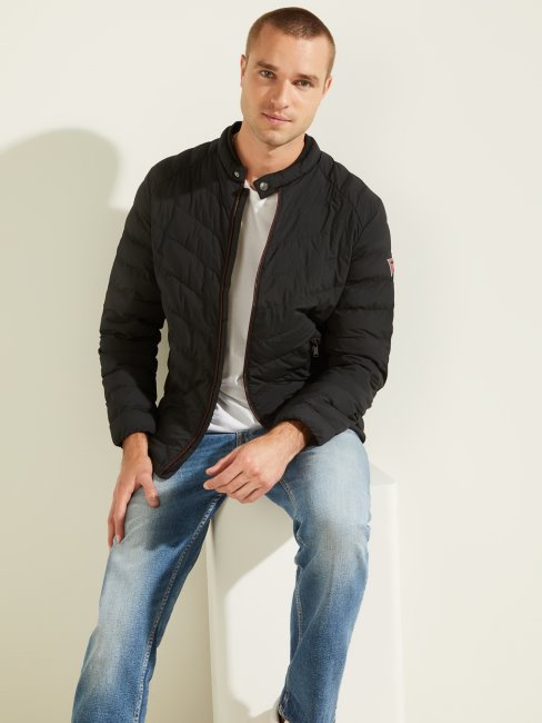 Veste Matelassée Noire Guess