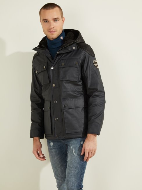 Veste Bleu Multipoches Guess