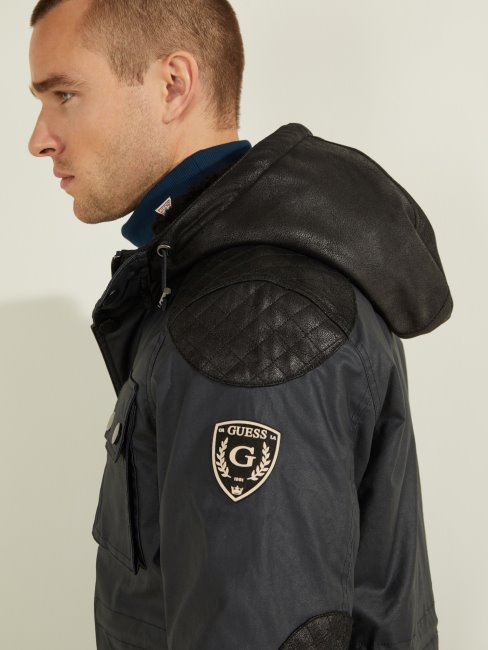 Veste Bleu Multipoches Guess