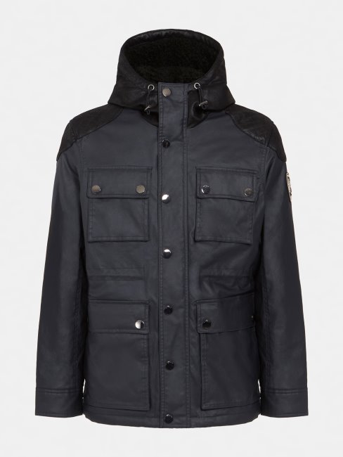 Veste Bleu Multipoches Guess