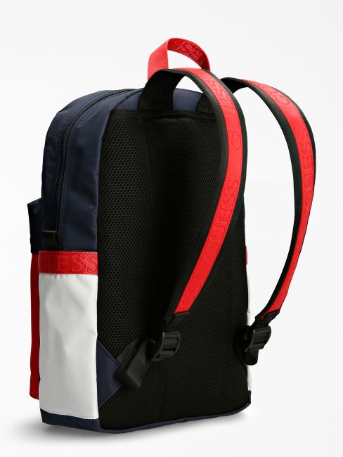 Sac à Dos Bleu Color Block Guess Multi Elvis