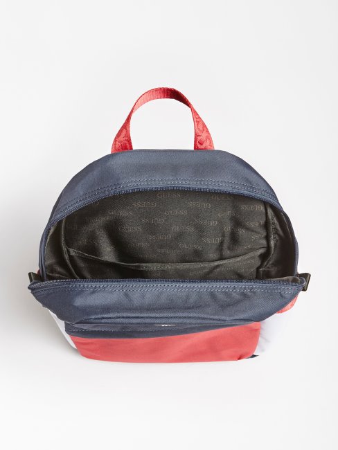 Sac à Dos Bleu Color Block Guess Multi Elvis