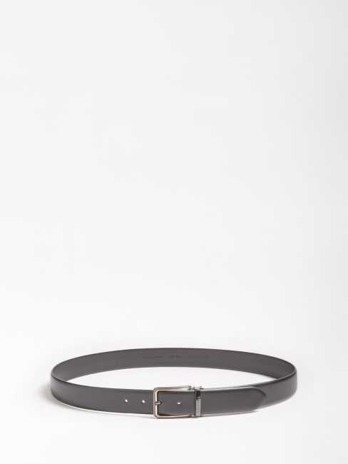 Ceinture En Cuir Véritable De Luxe Noir Guess