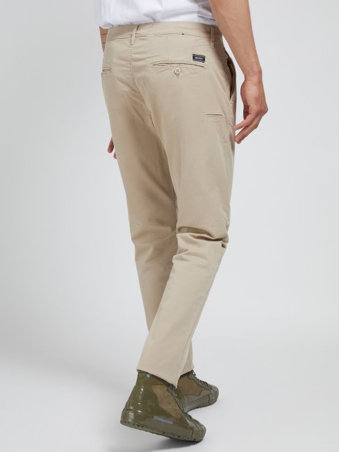 Pantalon Beige Regular Fit Guess