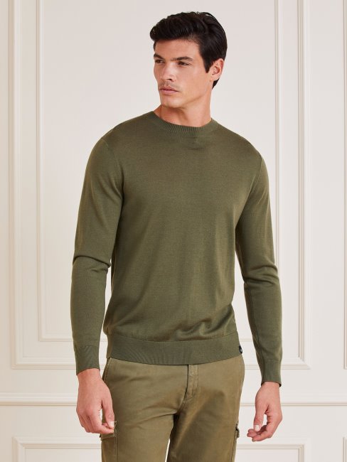 Pull En Cachemire Marciano Vert Guess