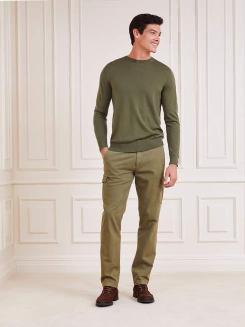 Pull En Cachemire Marciano Vert Guess