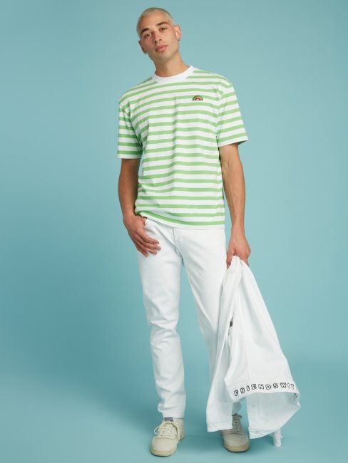 Pantalon En Jean Slim Blanc Guess