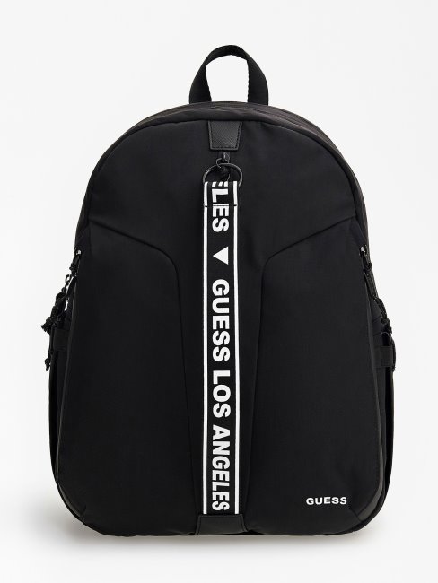 Sac à Dos Certosa Tech Avec Lettrage Logo Noir Guess