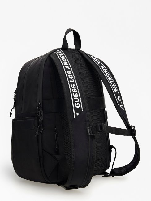 Sac à Dos Certosa Tech Avec Lettrage Logo Noir Guess