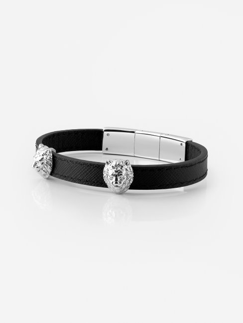 Bracelet En Argent Roi Lion 'suppose