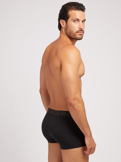 Guess Green Pack 3 Boxers Avec Logo