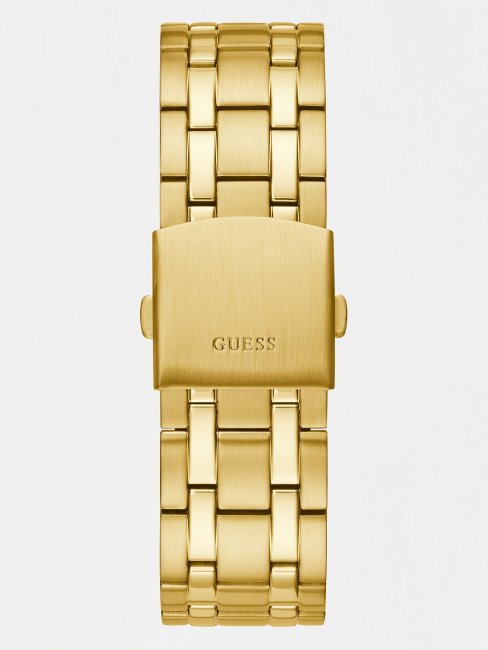 Montre Acier Multifonction Guess Blanc