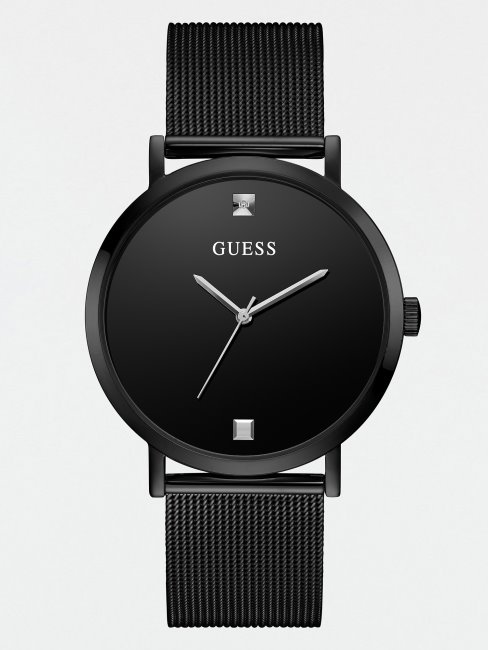 Montre Analogique Diamants Guess Noir