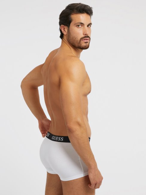 Guess Pack 3 Boxers Avec Logo Vert Multi