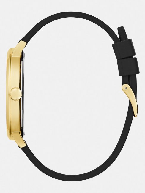 Montre Analogique Guess En Acier Noir