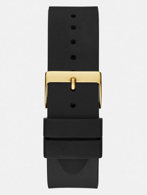 Montre Analogique Guess En Acier Noir