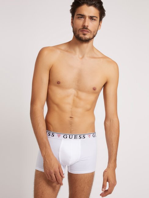 Pack 3 Boxers Avec Logo Blanc Multi Guess