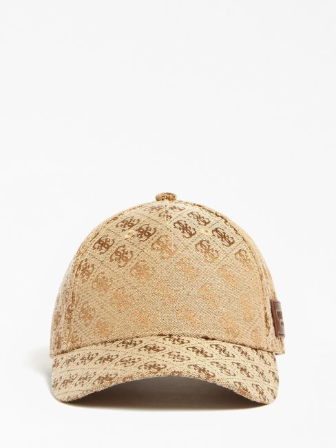Casquette Beige Logo Guess Strave 4g