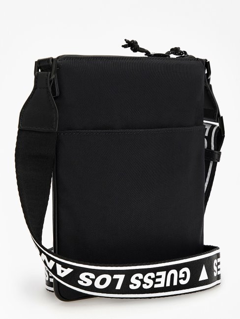 Sac à Bandoulière Certosa Tech Logo Noir Guess