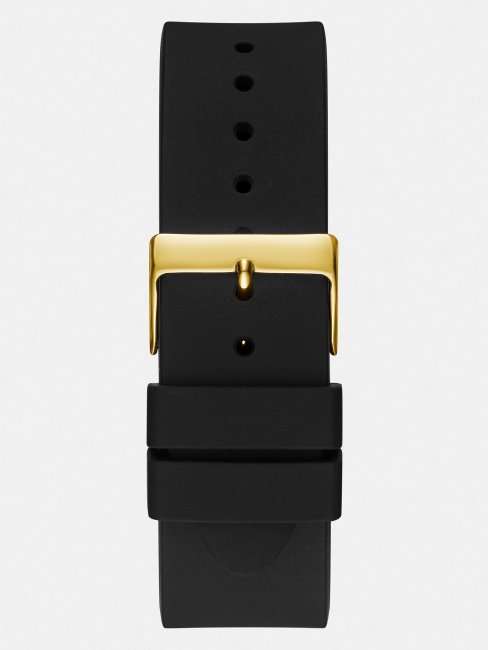 Montre En Cristal Avec Fonction Date Guess Blanc