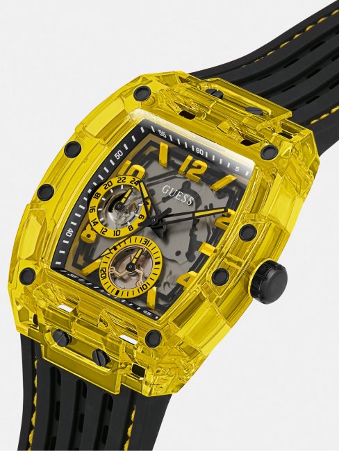 Montre Multifonctions Guess Blanche