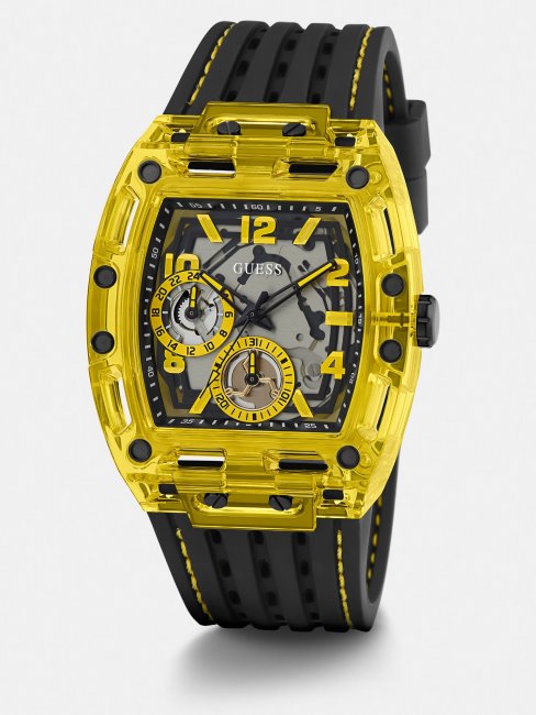 Montre Multifonctions Guess Blanche