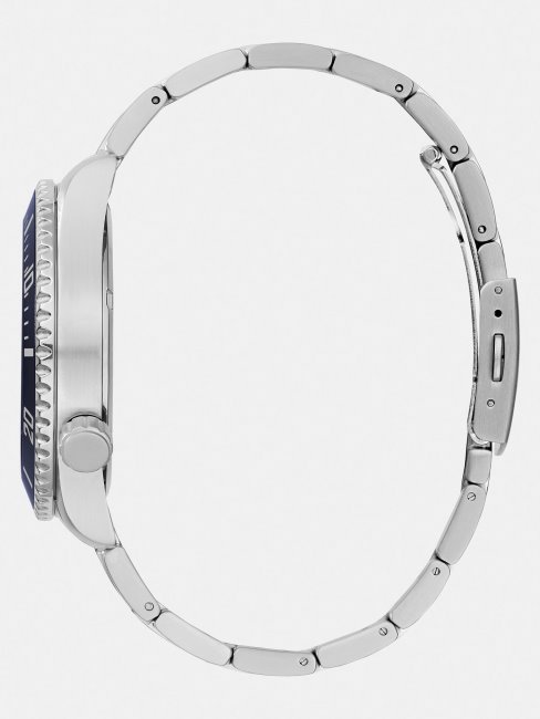 Montre Noire Acier Multifonction Guess