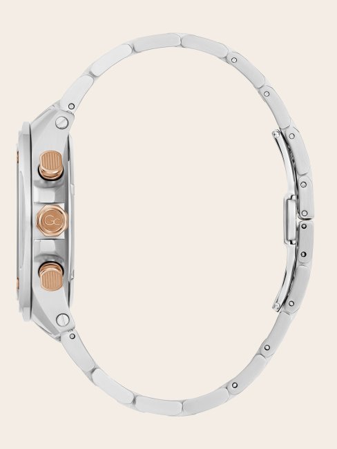 Montre Chronographe Guess Argent Gc Acier