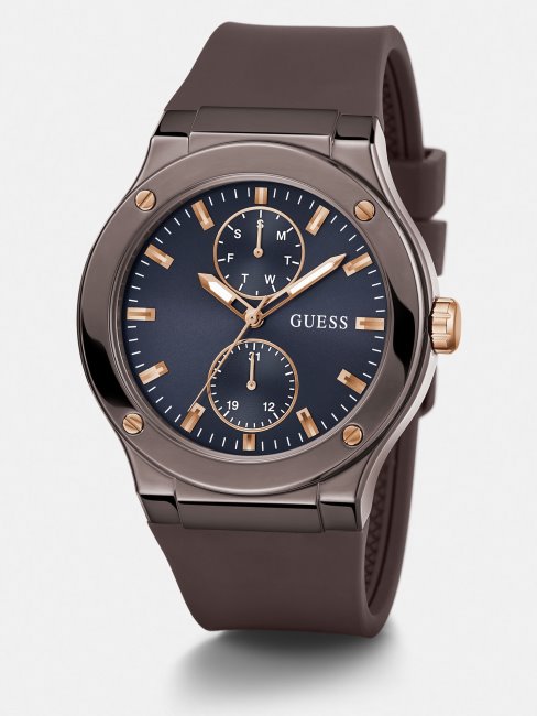 Montre Multifonctions Guess Blanche