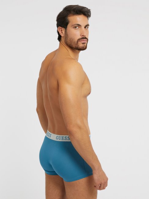 Guess Pack 3 Boxers Avec Logo Noir Multi