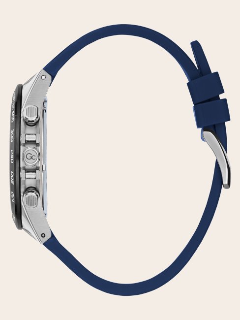 Montre Chronographe à Quartz Guess Gc En Argent