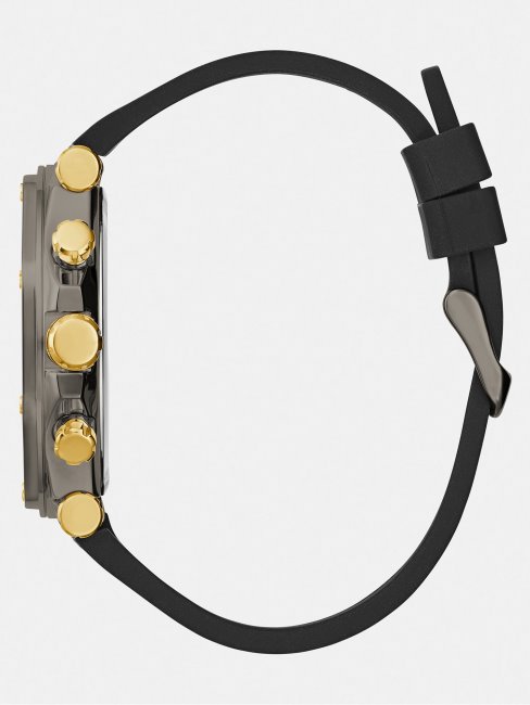 Montre Guess Noire Acier Multifonction Nouvelle Tendance