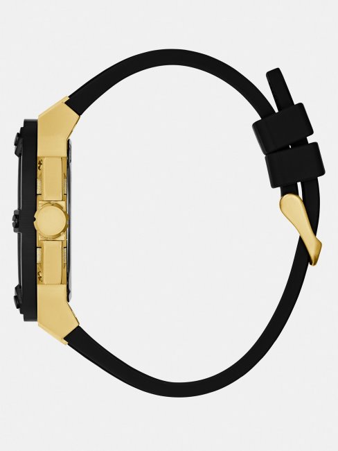 Montre Multifonctions En Silicone Guess Blanc