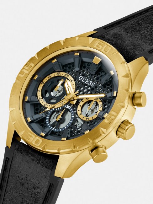 Montre Multifonction Noire Guess
