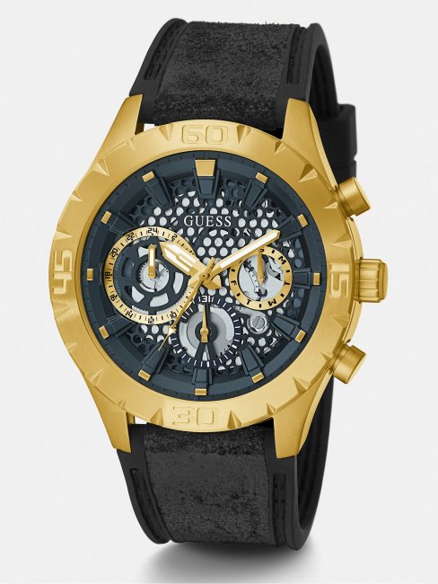 Montre Multifonction Noire Guess