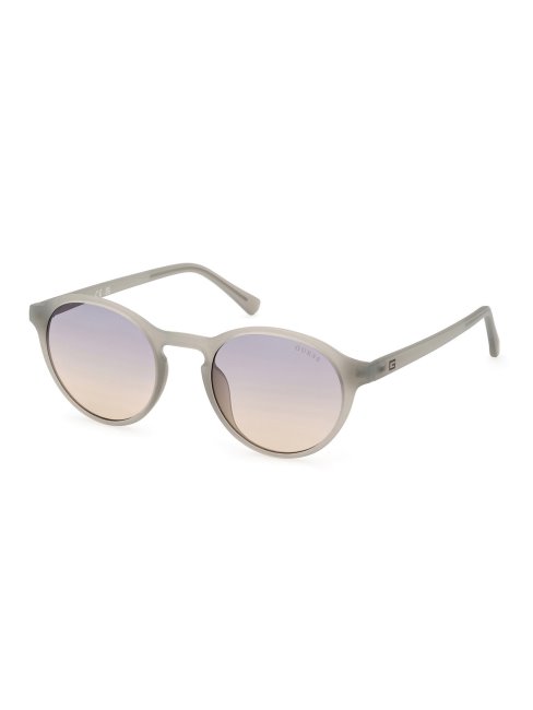 Modèle De Lunettes De Soleil Rondes Guess Grises