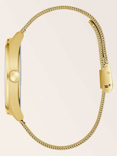 Montre Multifonctions En Acier Inoxydable Blanc Guess