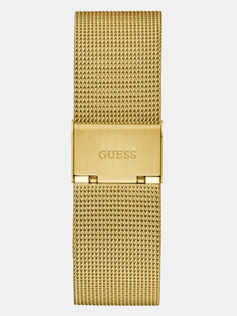 Montre Analogique En Acier Guess Noir