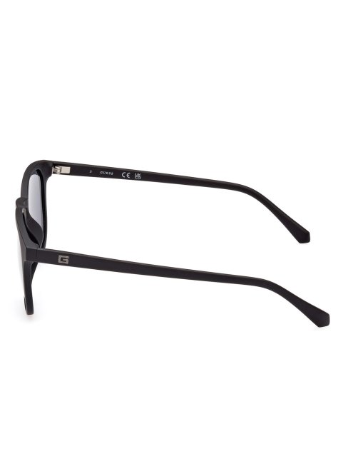 Modèle De Lunettes De Soleil Rondes Guess Noir
